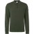 Pullover polo solid jacquard dark green