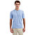 Pullover Short Sleeve Polo Relief Blue