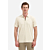 Polo Half Zip Short Sleeve Jacquard Desert
