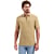 Polo Short Sleeve Zipper Sand