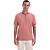 Polo Short Sleeve Zipper Coral