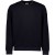 Sweater crewneck double layer jacqu black