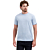 T-Shirt Crewneck Melange Blue