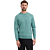 Pullover Crewneck Melange Arctic Blue