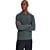 Pullover V-Collar Shoulder Detail Dark Steel