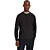 Pullover Crewneck Shoulder Detail Dark Brown