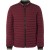 Jacket short fit padded dark red