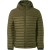 Jacket hooded short fit padded mix army