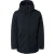 Jacket mid long fit hooded softshel black