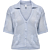 ONLCELINE SS GLITTER MESH CARDI KNT Soft Chambray/