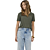 ONLDEMI S/S V-NECK GLITTER TOP JRS Smokey Olive/Me