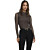 ONLERICA MESH L/S TOP JRS NOOS Coffee Bean/Black h