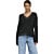 ONLCLOVER LS LACE V-NECK REVERSIBLE KNT Black/Dtm