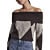 ONLALIVIA LS OFF SHOULDER KNT Coffee Bean/Walnut/S
