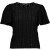 ONLRIVERSIDE S/S FLAIRED TOP JRS Black