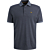 Short sleeve polo 2 tone textured Graphite
