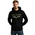 Hooded soft terry with logo Black
