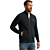 Zip jacket cotton structure knit Carbon