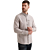 LONG SLEEVE SHIRT Ctn/linen Yd dob Moonscape