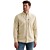 Long sleeve shirt Cotton slub garm Bone White