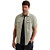 Short Sleeve Shirt Mattweave 2 ton Iceberg Green