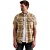 Short Sleeve Shirt Slub Check Apricot Cream