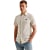 Short Sleeve Shirt Print on pique Egret