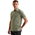 Short sleeve polo pique garment dy Iceberg Green