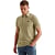 Short sleeve polo pique garment dy Spray Green