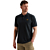 Short sleeve polo jacquard jersey Carbon