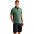 Short sleeve polo stretch pique Deep Sea