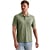 Short sleeve polo jacquard jersey Iceberg Green