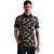 Short sleeve polo printed fine piq Carbon