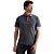 Short sleeve polo pique garment dy Vintage Indigo