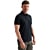 Short sleeve polo jersey jacquard Carbon
