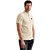 Short sleeve polo interlock pique Bone White