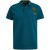 Short sleeve polo fine pique solid ink blue