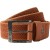 Belt waxed leather belt wood thrush