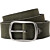 Belt Leather cut out Olive Night