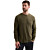 Long sleeve r-neck waffle melange Kalamata