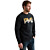 Crewneck semi brushed fleece ombre Salute