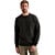 Crewneck soft fleece sweat Obsidian
