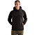 Hooded 3t cross fleece Obsidian