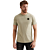 Short sleeve r-neck washed garment Spray Green