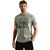 Short sleeve r-neck single jersey Iceberg Green