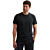 Short sleeve r-neck cotton elastan Carbon