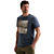 Short sleeve r-neck single jersey Vintage Indigo