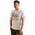 Short sleeve r-neck single jersey Egret