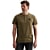 Short sleeve r-neck slub jersey he Dusky Green