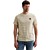 Short sleeve r-neck slub jersey ao Bone White